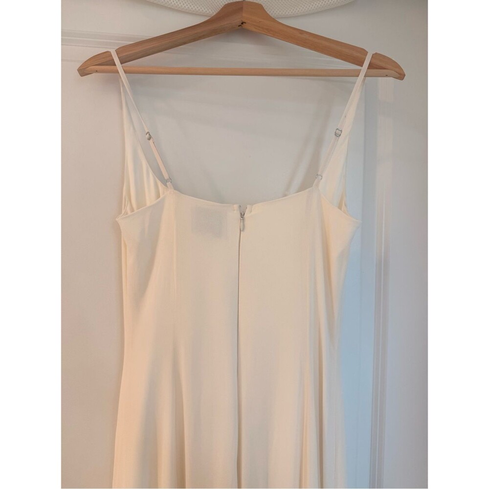 New Reformation Sirinda fior di latte Dress Elegant Ivory bridal dress, max gown - Picture 11 of 16